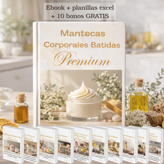 Mantecas Corporales Batidas Premium: Textura nube fácil que vende